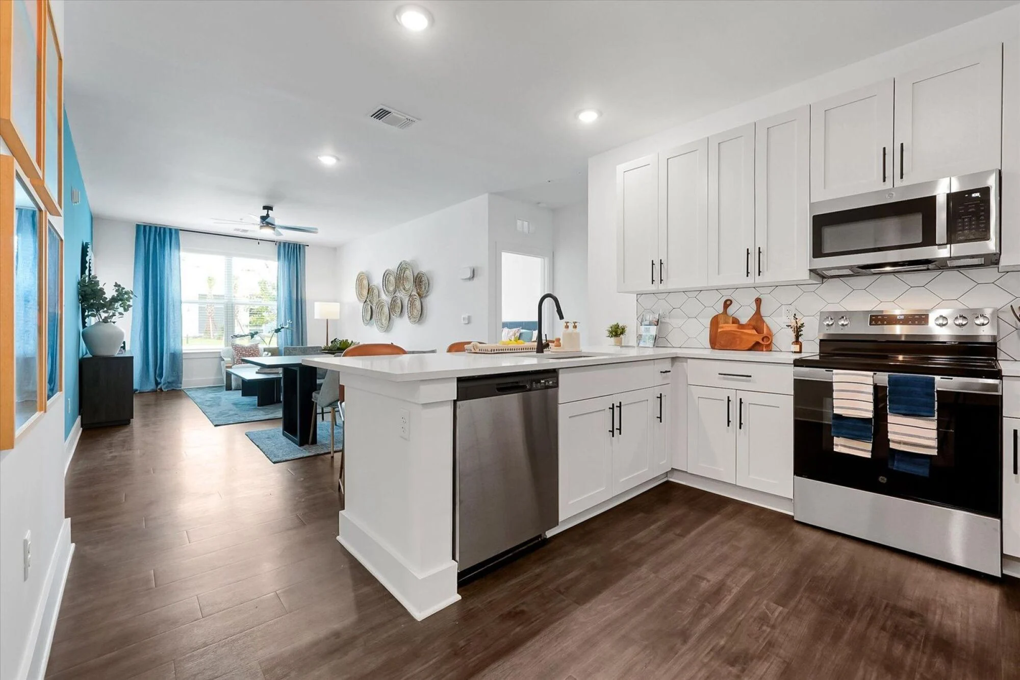 modern kitchen at evolve wildwood